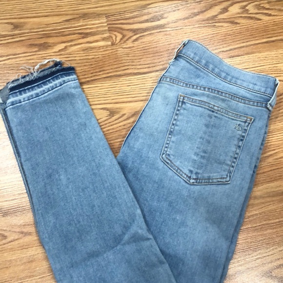 NWOT Rag and Bone High Rise Capri Skinny Jean sz29 - Picture 3 of 4